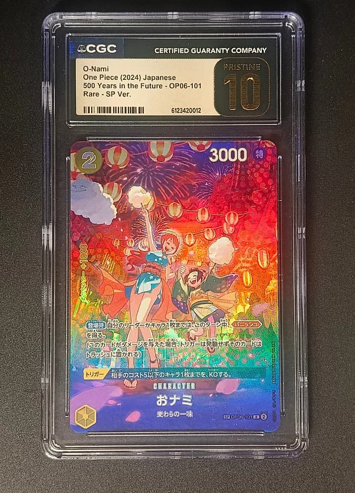 CGC10 Pristine O-Nami OP06-101 R SP JP