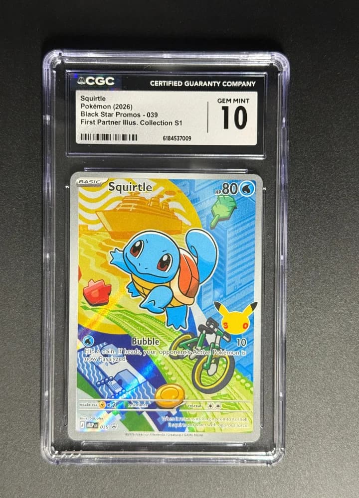 CGC10 Squirtle First Partner EN