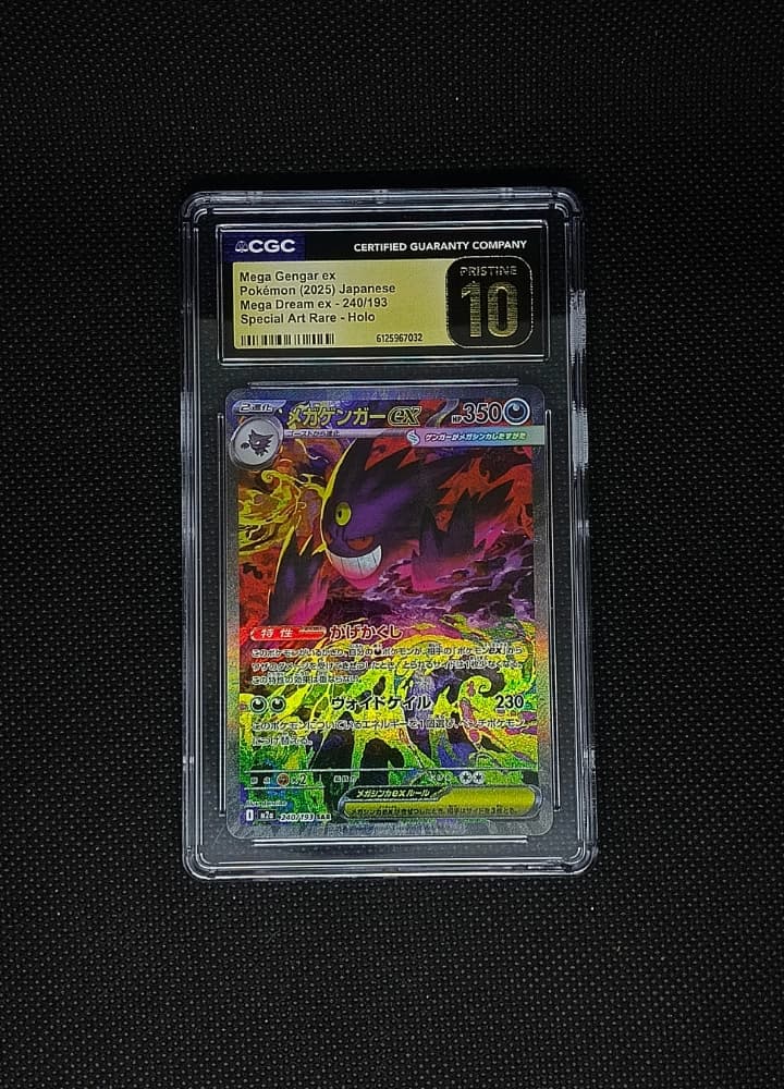 CGC10 Pristine Mega Gengar ex 240 SAR JP