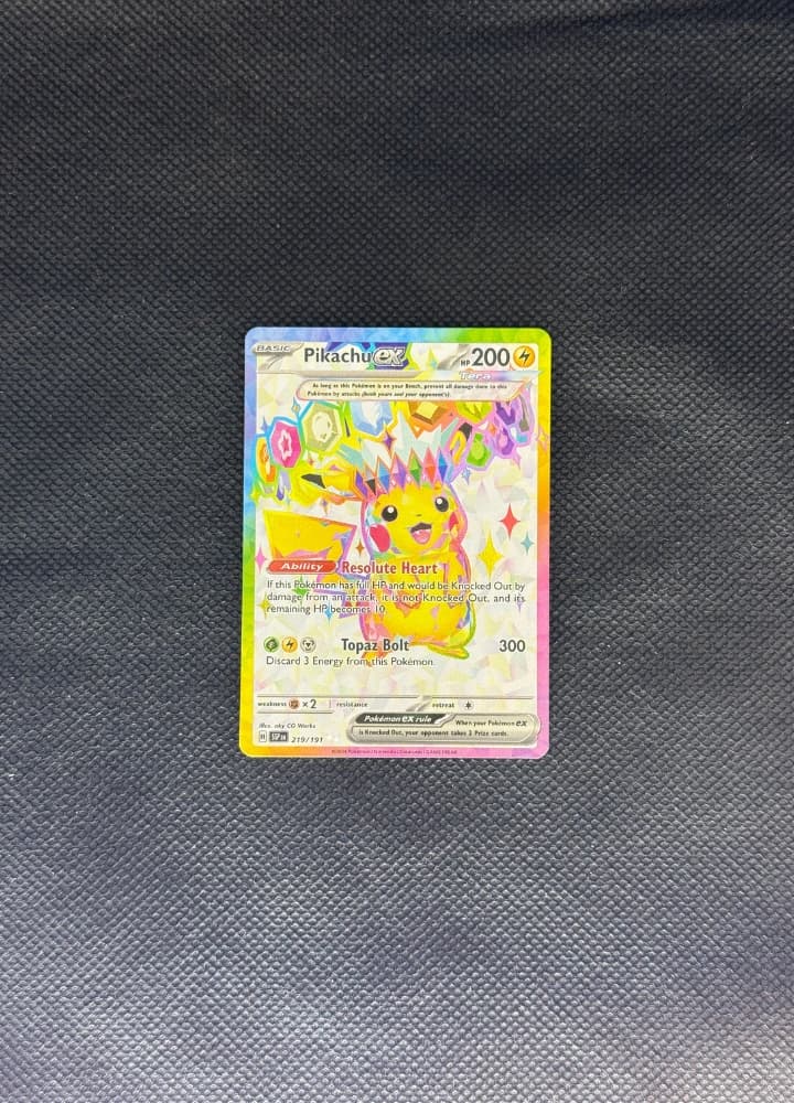 Pikachu ex 219 EN